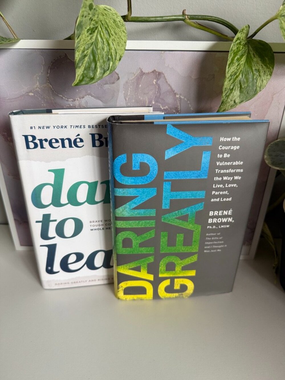 Brené Brown Book Bundle | Dare to Lead + Daring Greatly | Hardcover